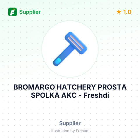 BROMARGO HATCHERY PROSTA SPOLKA AKC – summary card, no photo uploaded yet