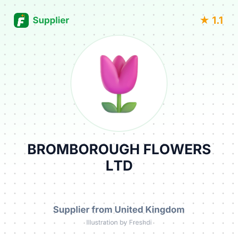 BROMBOROUGH FLOWERS LTD – summary card, no photo uploaded yet