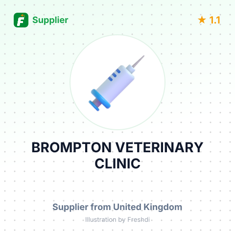 BROMPTON VETERINARY CLINIC – summary card, no photo uploaded yet