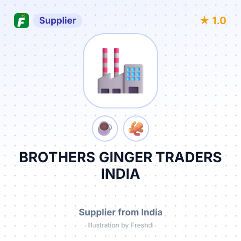 BROTHERS GINGER TRADERS INDIA – summary card, no photo uploaded yet