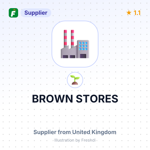 BROWN STORES – summary card, no photo uploaded yet