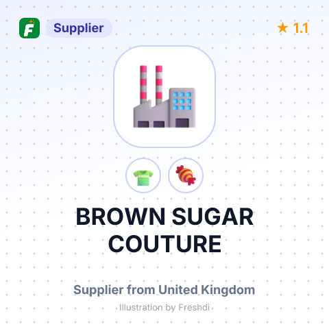 BROWN SUGAR COUTURE – summary card, no photo uploaded yet