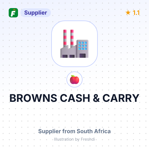 BROWNS CASH & CARRY – summary card, no photo uploaded yet