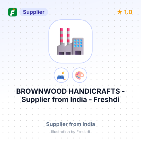 BROWNWOOD HANDICRAFTS – summary card, no photo uploaded yet