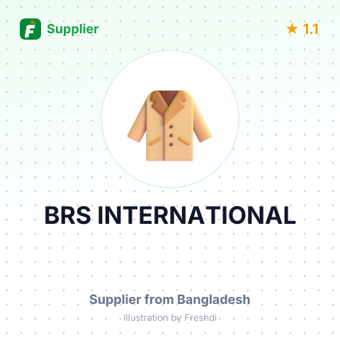 BRS INTERNATIONAL – summary card, no photo uploaded yet