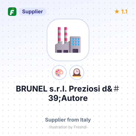 BRUNEL s.r.l. Preziosi d&＃39;Autore – summary card, no photo uploaded yet