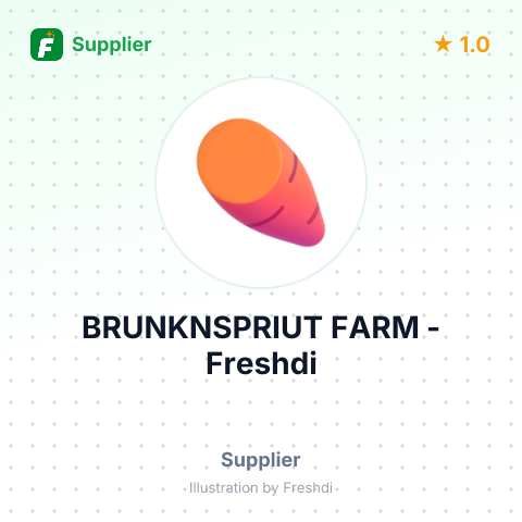 BRUNKNSPRIUT FARM – summary card, no photo uploaded yet