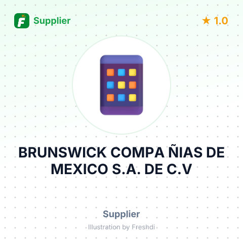 BRUNSWICK COMPA ÑIAS DE MEXICO S.A. DE C.V – summary card, no photo uploaded yet