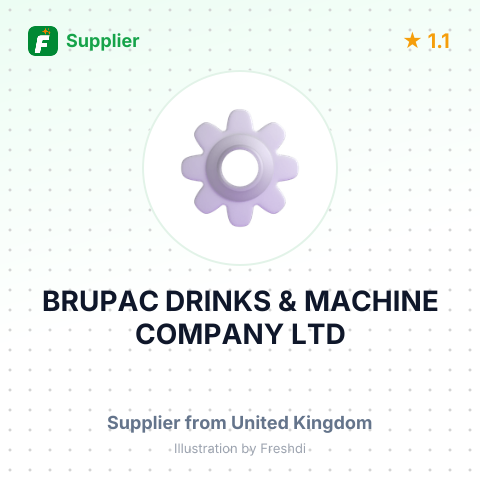 BRUPAC DRINKS & MACHINE COMPANY LTD – summary card, no photo uploaded yet