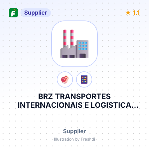 BRZ TRANSPORTES INTERNACIONAIS E LOGISTICA LTDA – summary card, no photo uploaded yet
