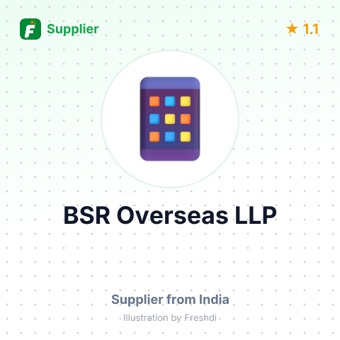 BSR Overseas LLP – summary card, no photo uploaded yet