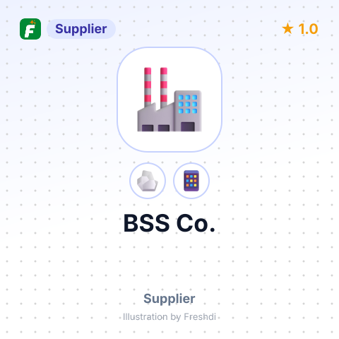 BSS Co. – summary card, no photo uploaded yet