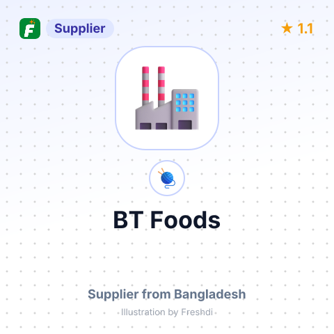 BT Foods  – summary card, no photo uploaded yet