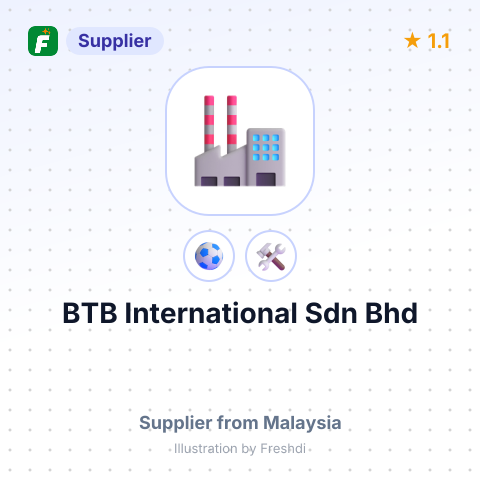 BTB International Sdn Bhd – summary card, no photo uploaded yet