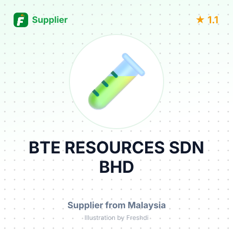 BTE RESOURCES SDN BHD – summary card, no photo uploaded yet