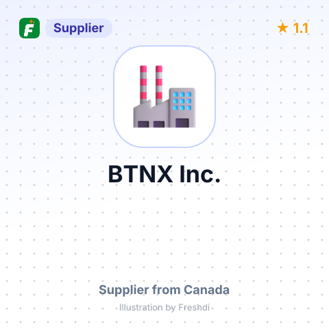 BTNX Inc. – summary card, no photo uploaded yet