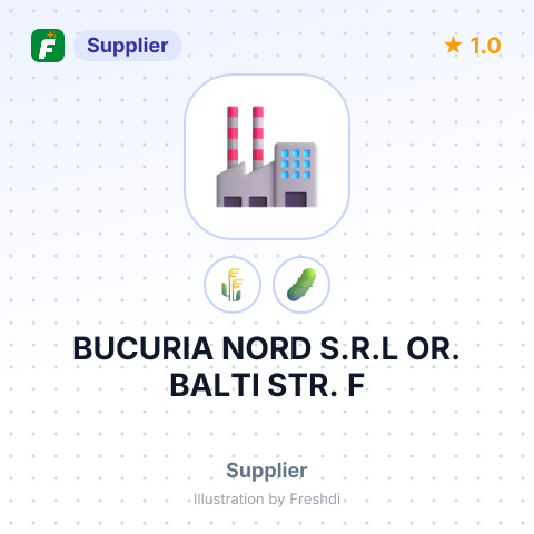 BUCURIA NORD S.R.L OR. BALTI STR. F – summary card, no photo uploaded yet