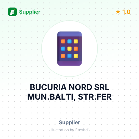 BUCURIA NORD SRL MUN.BALTI, STR.FER – summary card, no photo uploaded yet