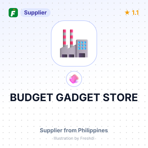 BUDGET GADGET STORE – summary card, no photo uploaded yet