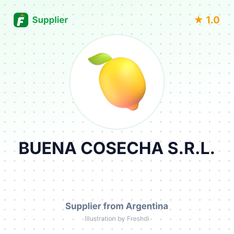 BUENA COSECHA S.R.L. – summary card, no photo uploaded yet