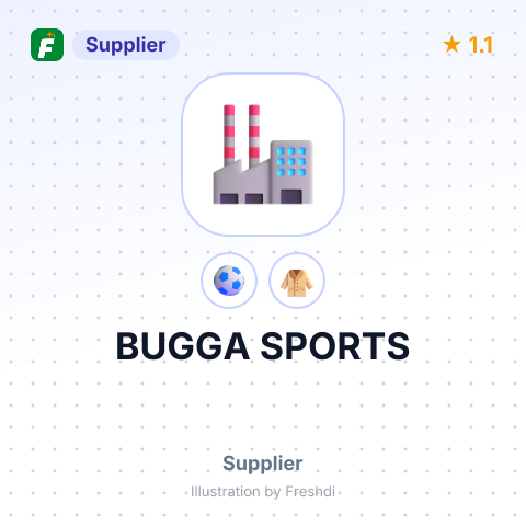 BUGGA SPORTS – summary card, no photo uploaded yet