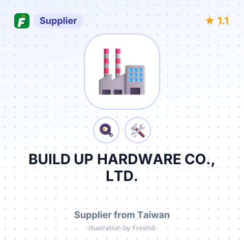 BUILD UP HARDWARE CO., LTD. – summary card, no photo uploaded yet