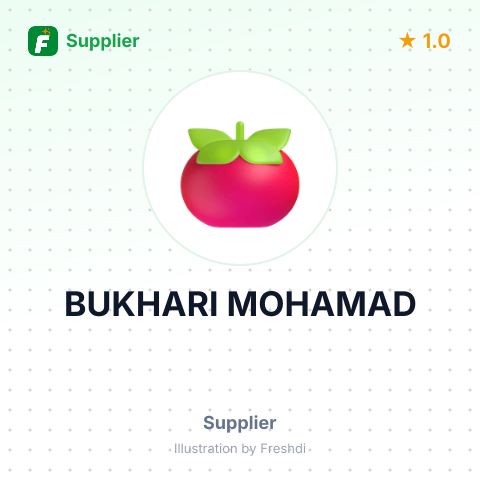 BUKHARI MOHAMAD – summary card, no photo uploaded yet