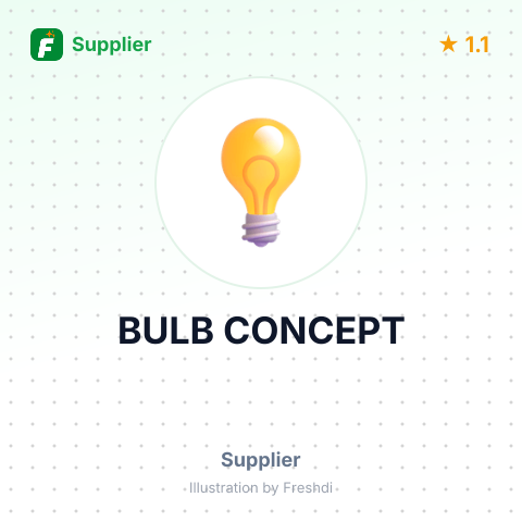 BULB CONCEPT – summary card, no photo uploaded yet