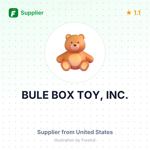 BULE BOX TOY, INC. – summary card, no photo uploaded yet