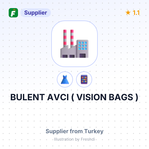 BULENT AVCI ( VISION BAGS ) – summary card, no photo uploaded yet