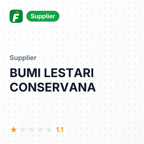 BUMI LESTARI CONSERVANA – summary card, no photo uploaded yet