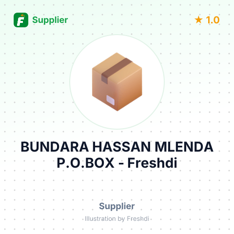 BUNDARA HASSAN MLENDA P.O.BOX – summary card, no photo uploaded yet