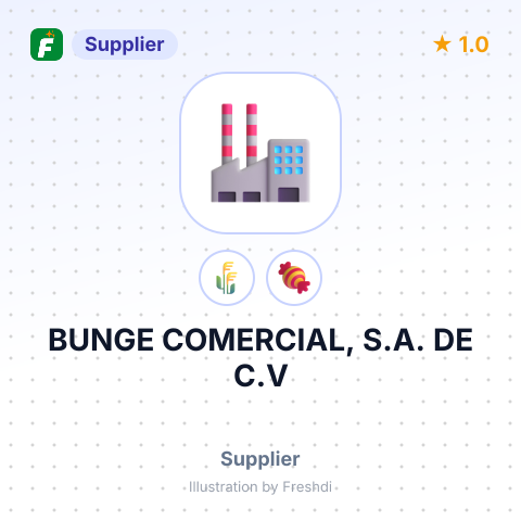 BUNGE COMERCIAL, S.A. DE C.V – summary card, no photo uploaded yet