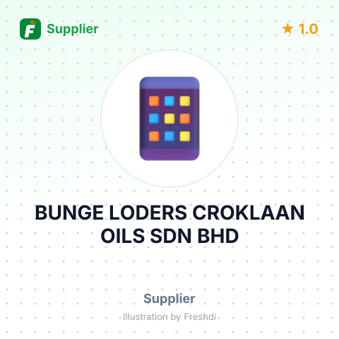 BUNGE LODERS CROKLAAN OILS SDN BHD – summary card, no photo uploaded yet