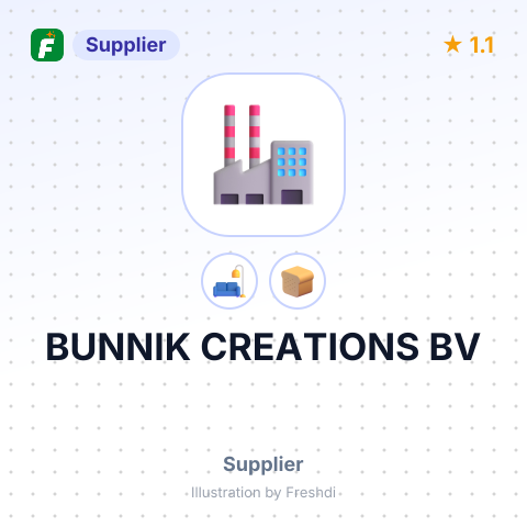 BUNNIK CREATIONS BV – summary card, no photo uploaded yet