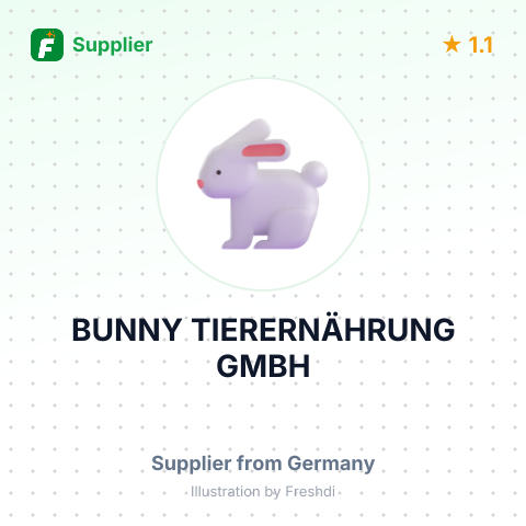 BUNNY TIERERNÄHRUNG GMBH – summary card, no photo uploaded yet