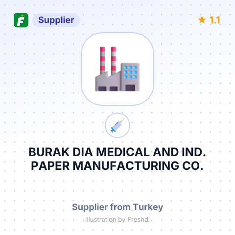 BURAK DIA MEDICAL AND IND. PAPER MANUFACTURING CO. – summary card, no photo uploaded yet
