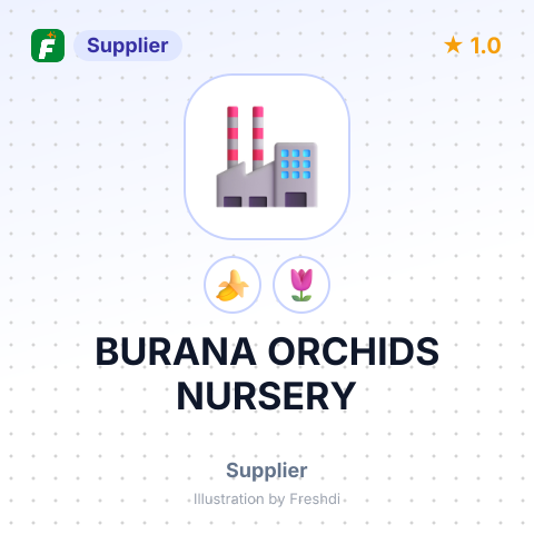BURANA ORCHIDS NURSERY – summary card, no photo uploaded yet