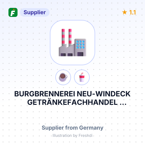 BURGBRENNEREI NEU-WINDECK GETRÄNKEFACHHANDEL OBSTHANDEL MANFRED HÖRTH E. K – summary card, no photo uploaded yet