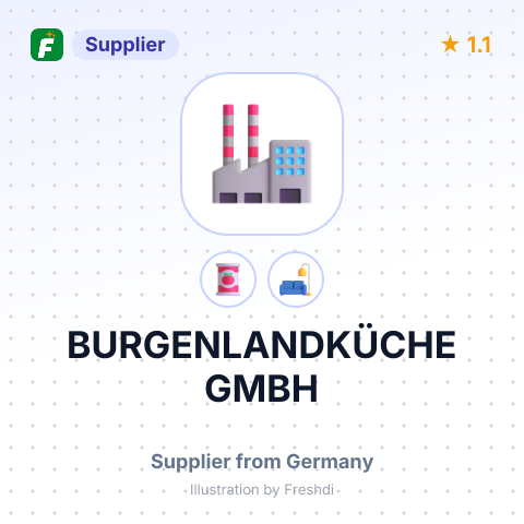 BURGENLANDKÜCHE GMBH – summary card, no photo uploaded yet