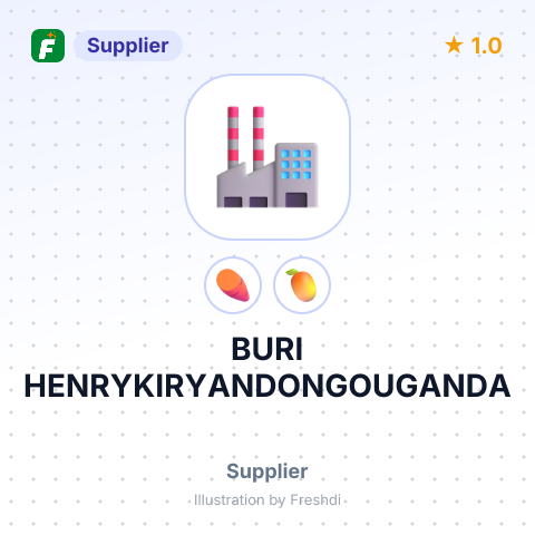 BURI HENRYKIRYANDONGOUGANDA – summary card, no photo uploaded yet