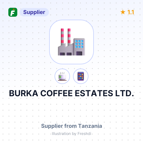 BURKA COFFEE ESTATES LTD. – summary card, no photo uploaded yet