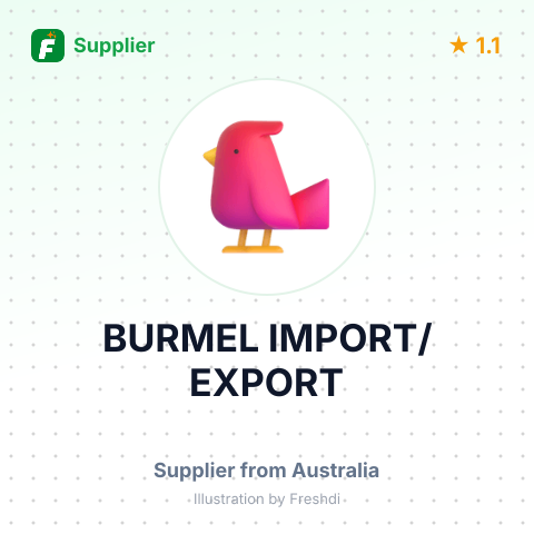 BURMEL IMPORT/EXPORT – summary card, no photo uploaded yet