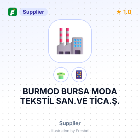 BURMOD BURSA MODA TEKSTİL SAN.VE TİCA.Ş. – summary card, no photo uploaded yet
