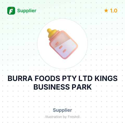 BURRA FOODS PTY LTD KINGS BUSINESS PARK – summary card, no photo uploaded yet