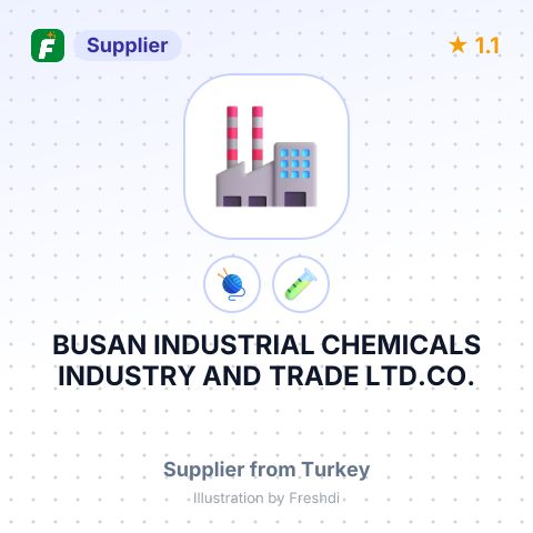 BUSAN INDUSTRIAL CHEMICALS INDUSTRY AND TRADE LTD.CO. – summary card, no photo uploaded yet