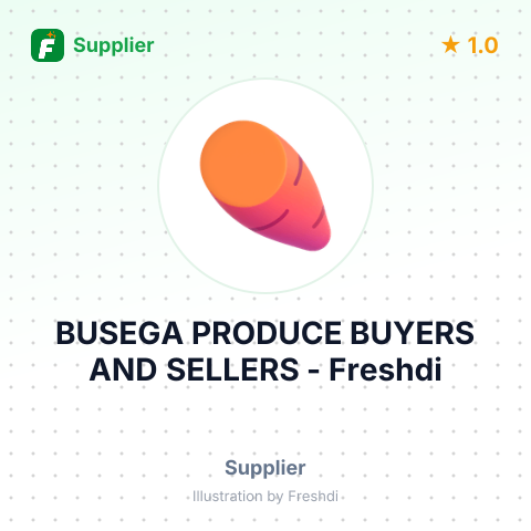BUSEGA PRODUCE BUYERS AND SELLERS – summary card, no photo uploaded yet