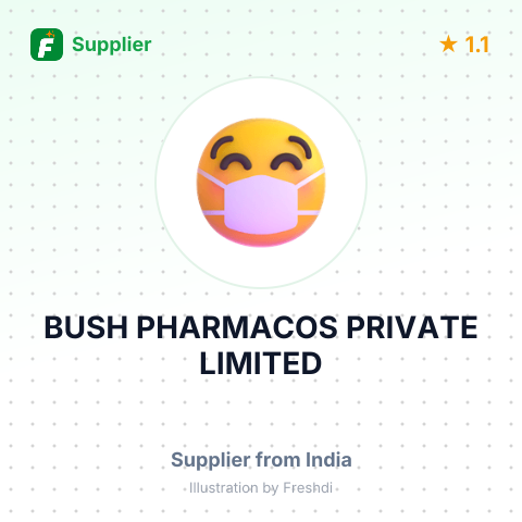 BUSH PHARMACOS PRIVATE LIMITED – summary card, no photo uploaded yet