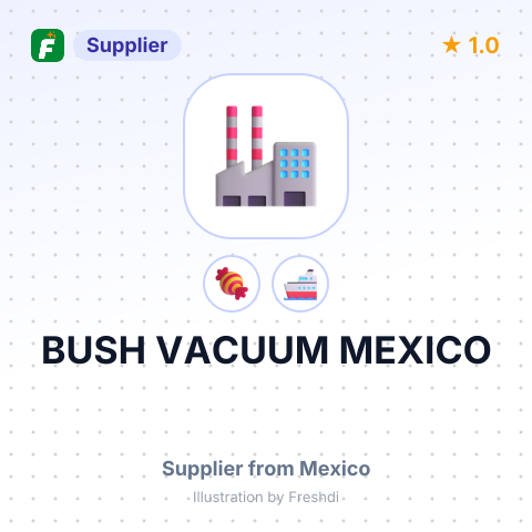 BUSH VACUUM MEXICO – summary card, no photo uploaded yet