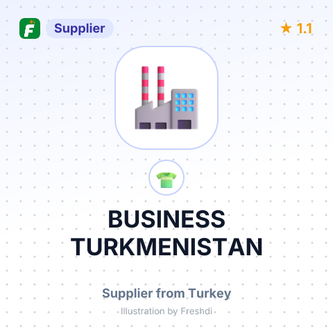 BUSINESS TURKMENISTAN – summary card, no photo uploaded yet
